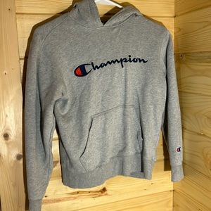 Champion grey sweatshirt